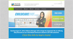 Desktop Screenshot of childcaremanager.com